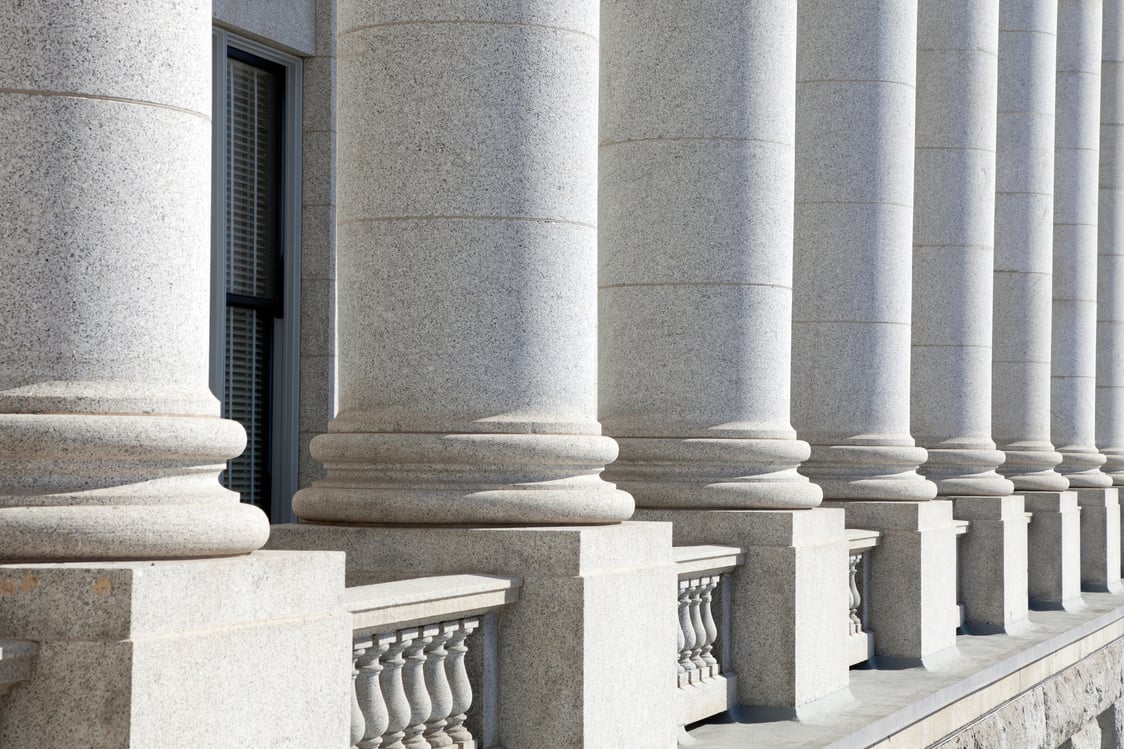 Legislative Building with columns